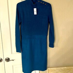 Beautiful rich blue dress for work or fun, brand new with tags!